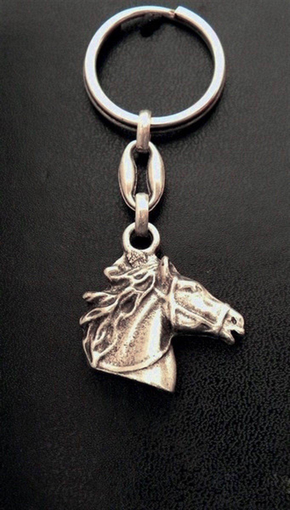 At Kafası Anahtarlık