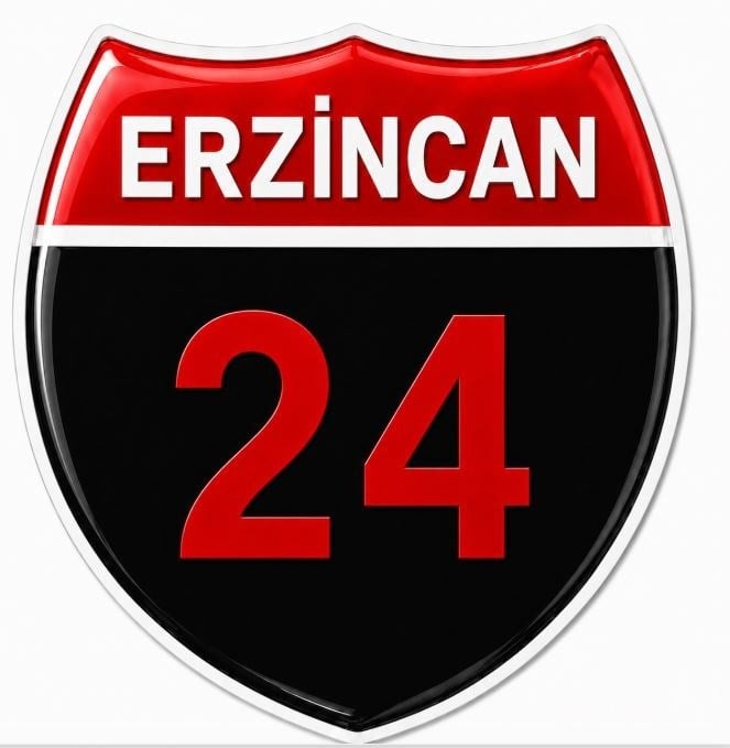 Redlinegrafik Erzincan 24Plaka Kodlu 3D Kabartmalı Araç 1 Adet Sticker Etiket kırmızı siyah Renk