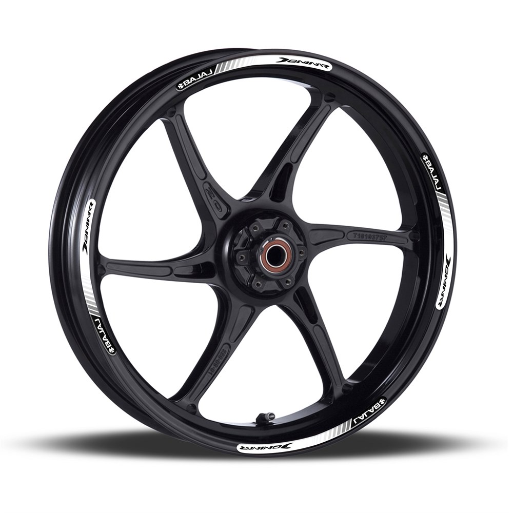 Bajaj Dominar 3D Reflektif Yansıtma Özellikli Damla Jant Şeridi 