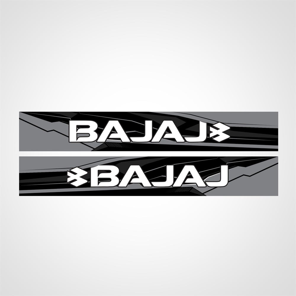 Bajaj Pulsar NS 200 Maşa Sticker Gri