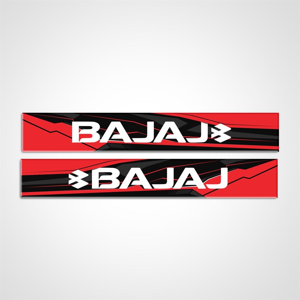Bajaj Pulsar NS 200 Maşa Sticker Kırmızı