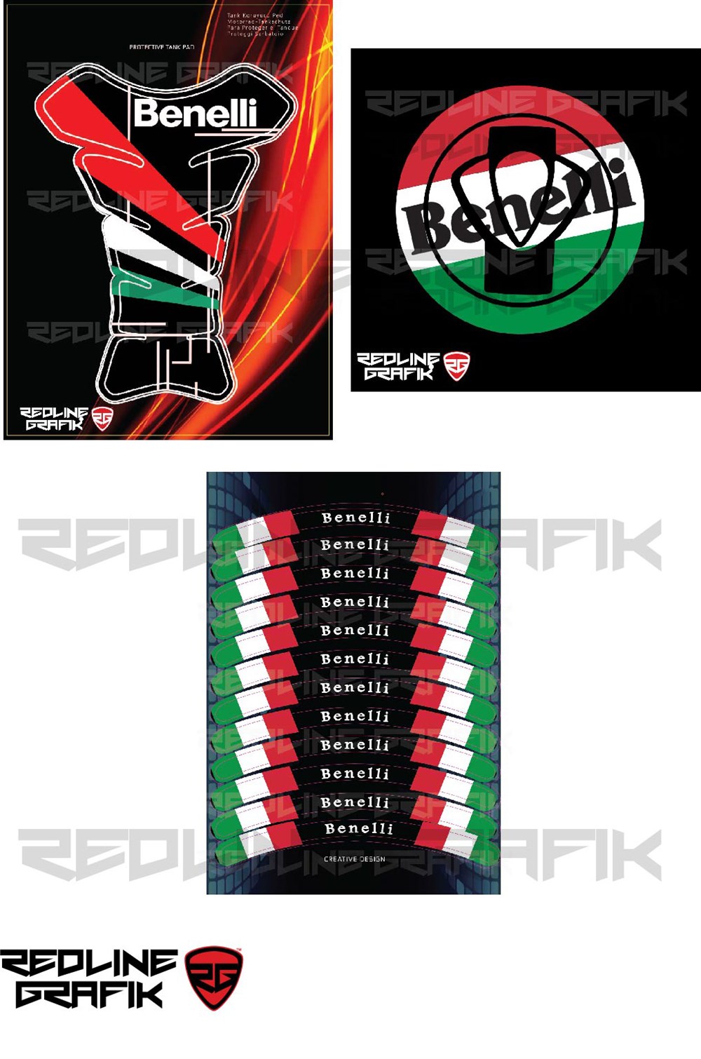 Benelli Tank Pad Seti Model 1