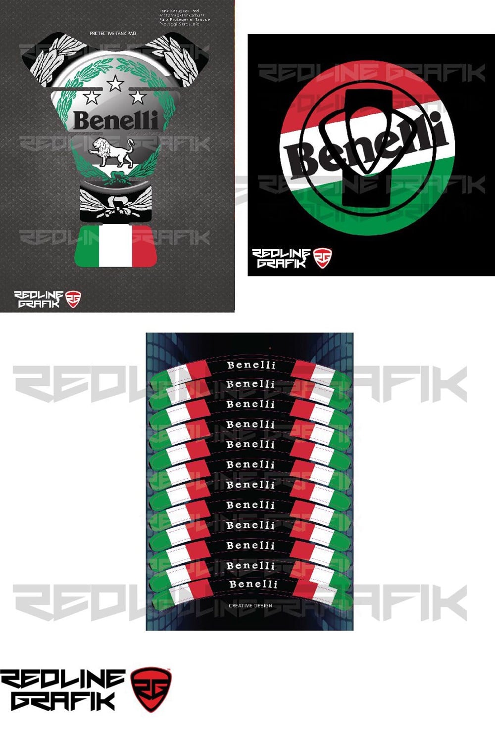 Benelli Tank Pad Seti Model 2