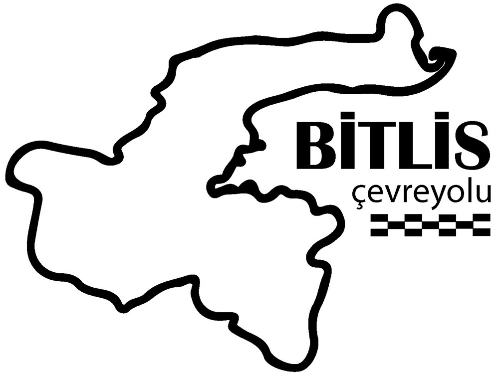 Bitlis Çevreyolu Sticker - Ücretsiz Kargo 