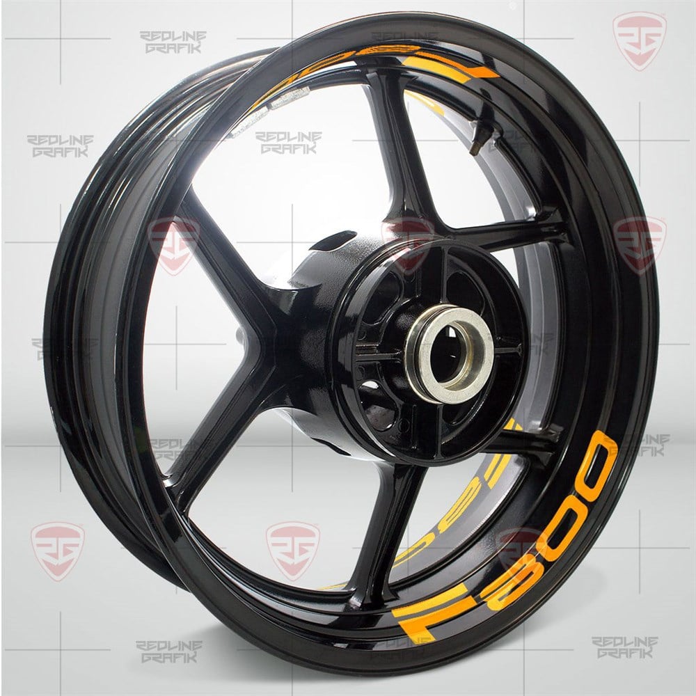 BMW F800 Reflektif Beyaz Jant Şeridi