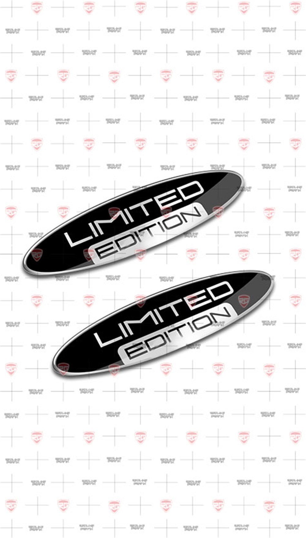 BMW Honda Suzuki Kawasaki Yamaha Aprilia etiket motosiklet limited edition Gümüş  3D sticker 