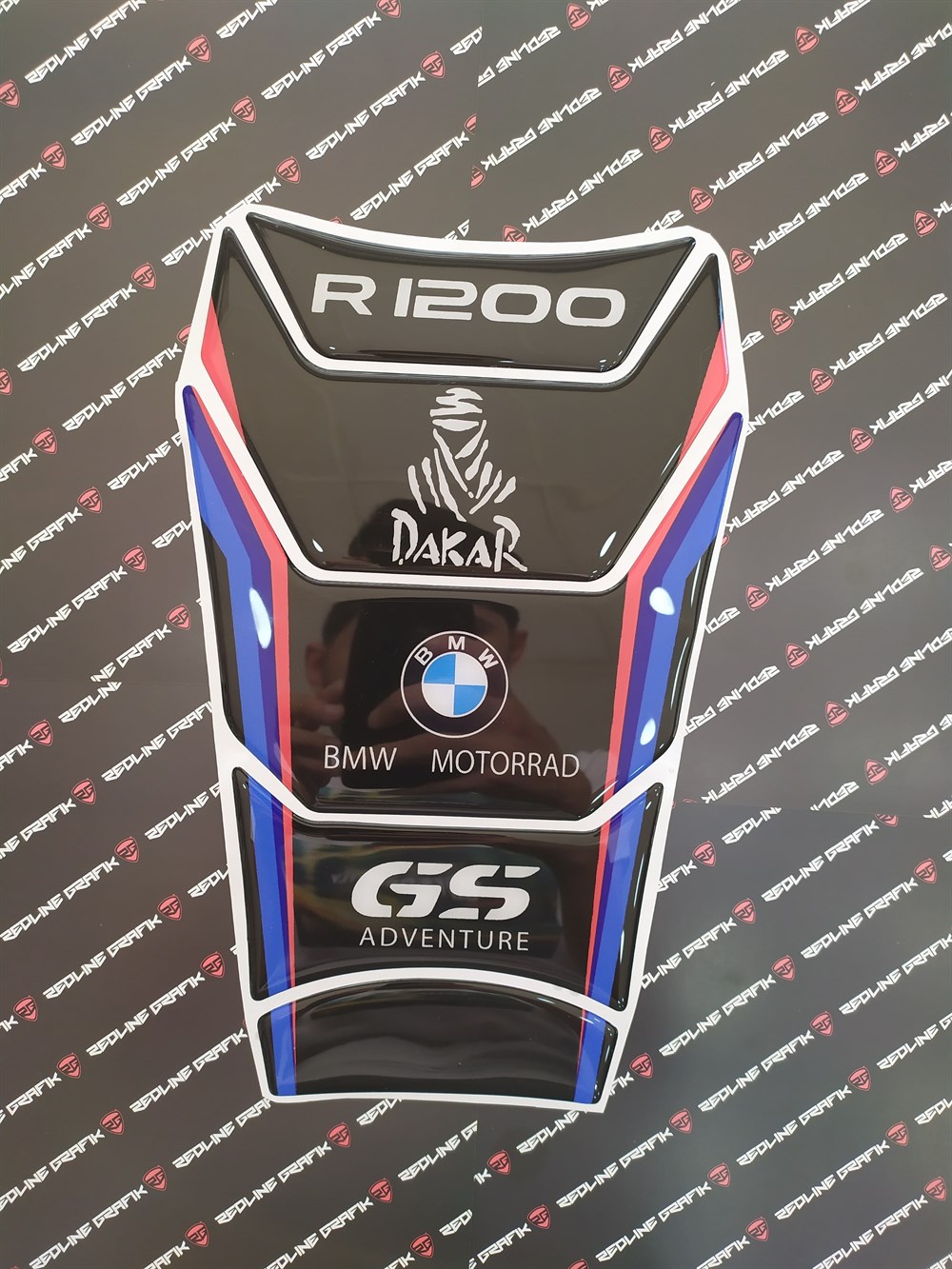 Bmw R1200 GS Special Dakar Tank Pad Siyah