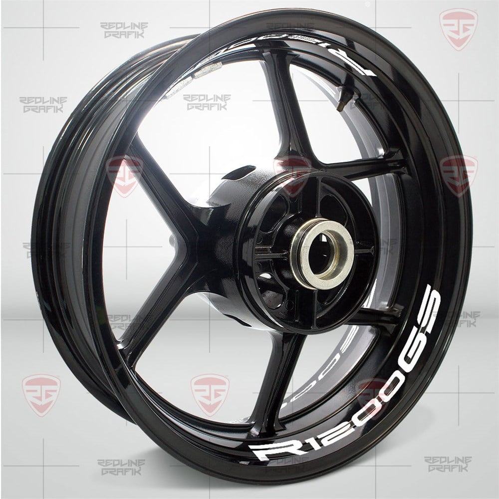 Bmw R1200GS Beyaz Jant Şeridi