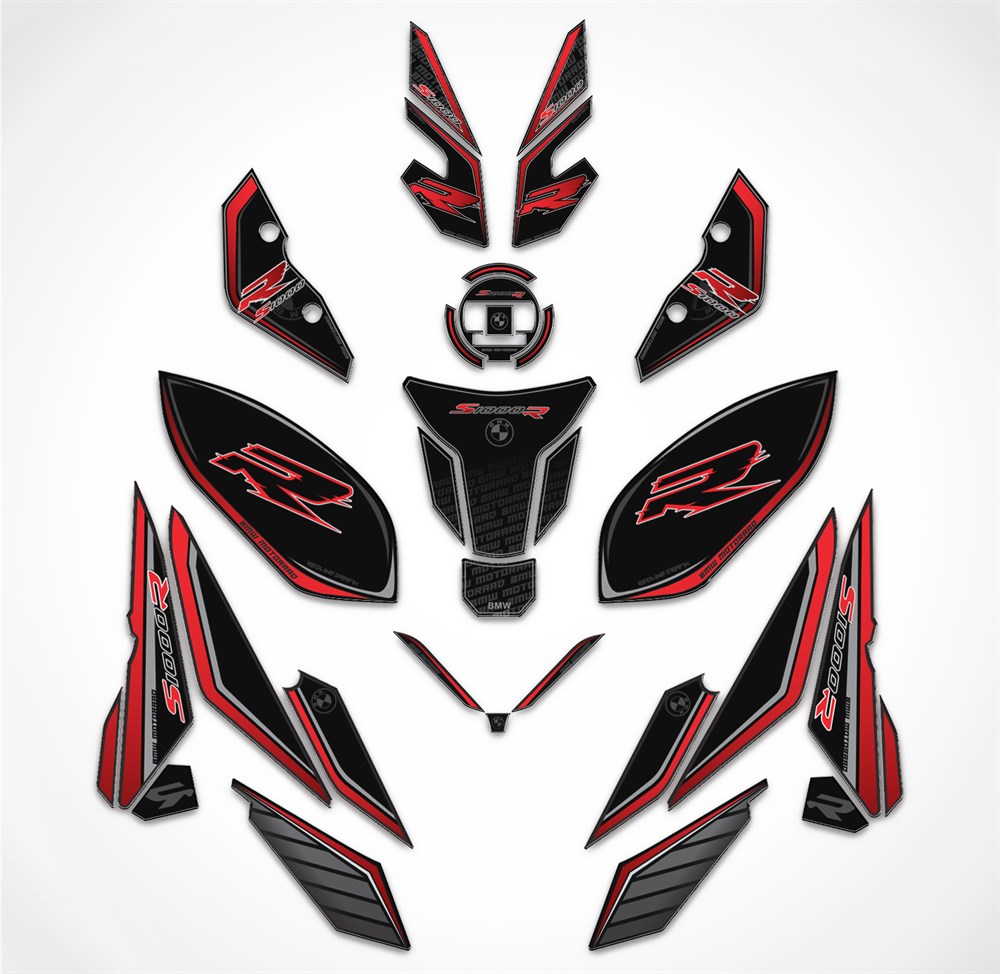 BMW S1000R Full Sticker Pad Set