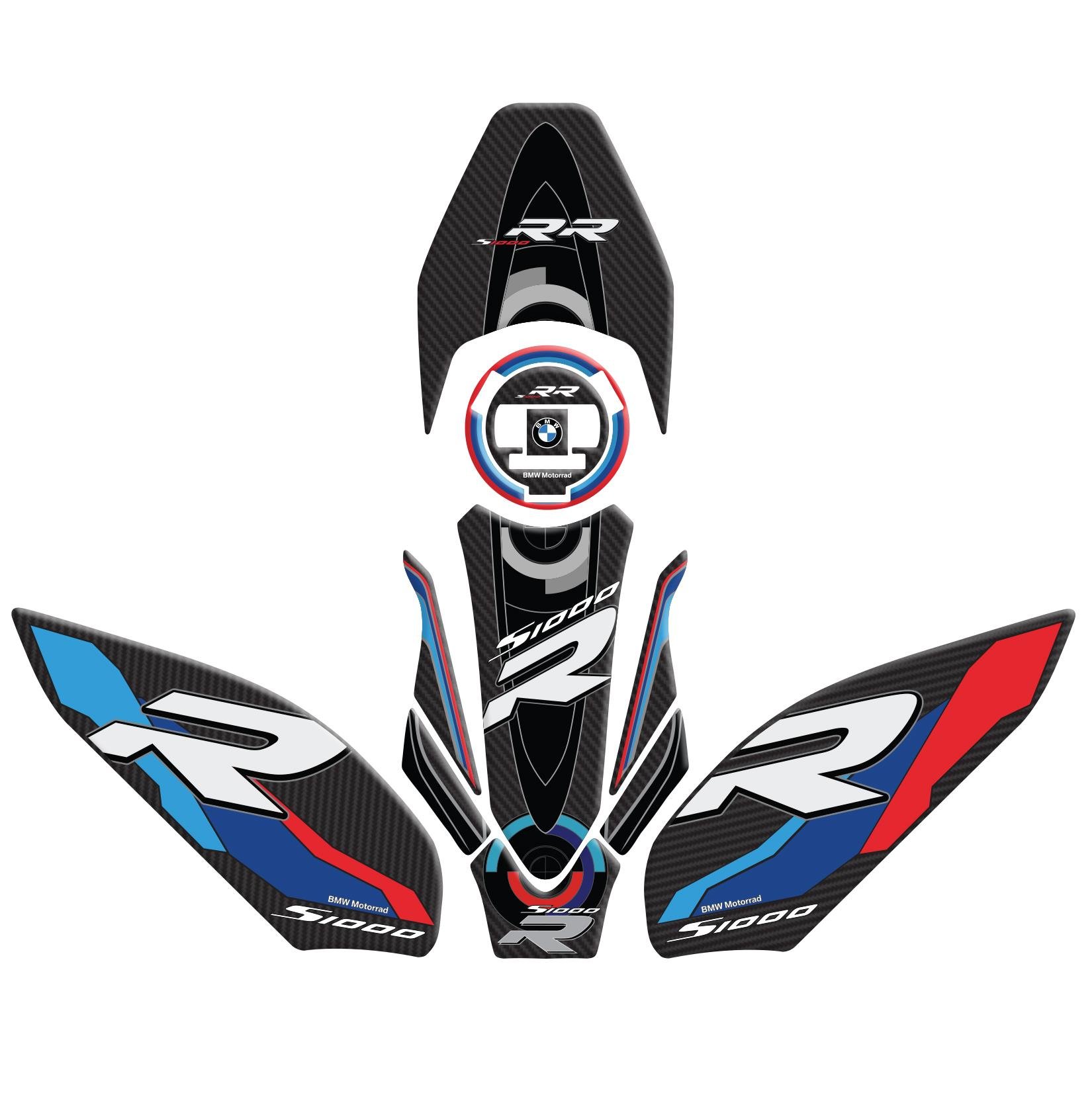 BMW-S1000RR-Tank Pad Set