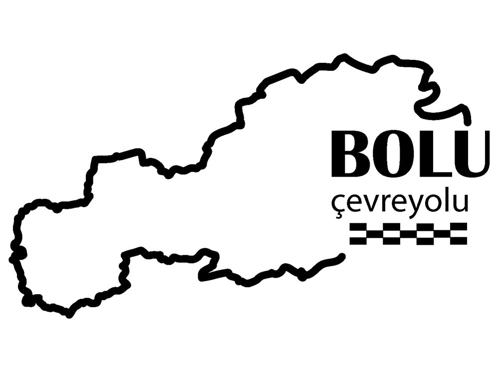 Bolu Çevreyolu Sticker - Ücretsiz Kargo 