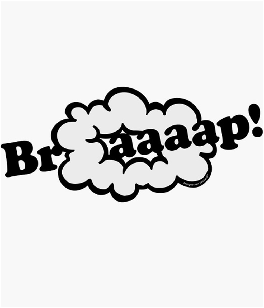 Braaaap Sticker