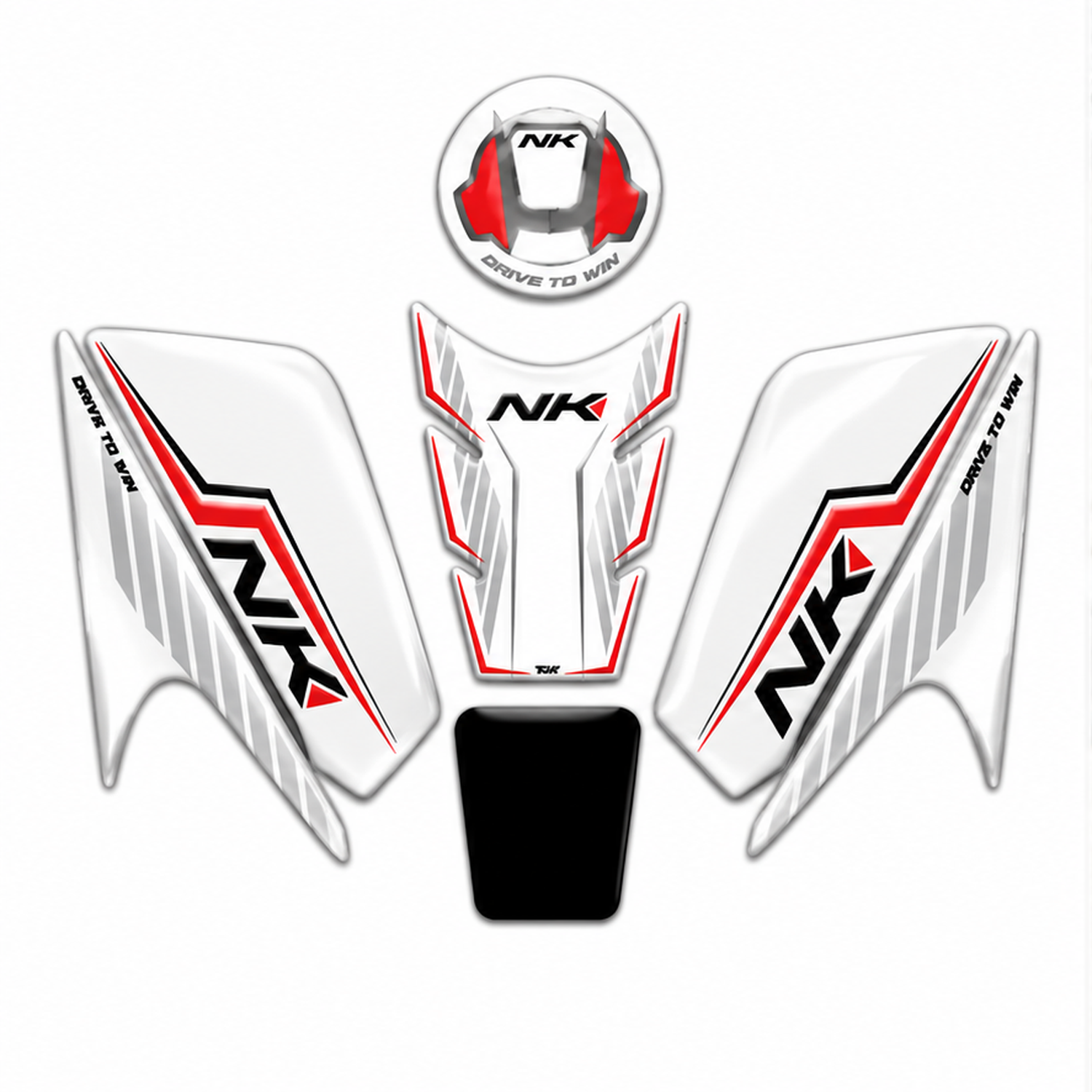 Redlinegrafik Cf Moto 450 Nk Uyumlu Tank Pad Set 