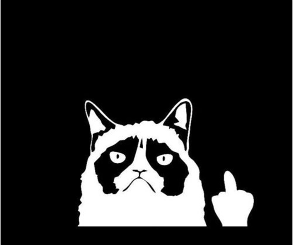 Cat Finger Sticker