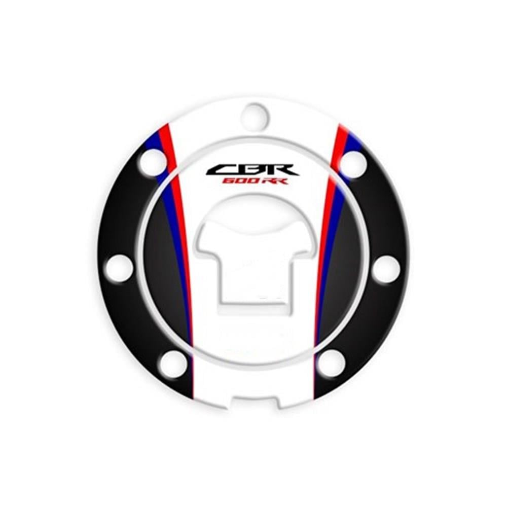 CBR 600rr Mavi Beyaz Depo Kapağı Pad