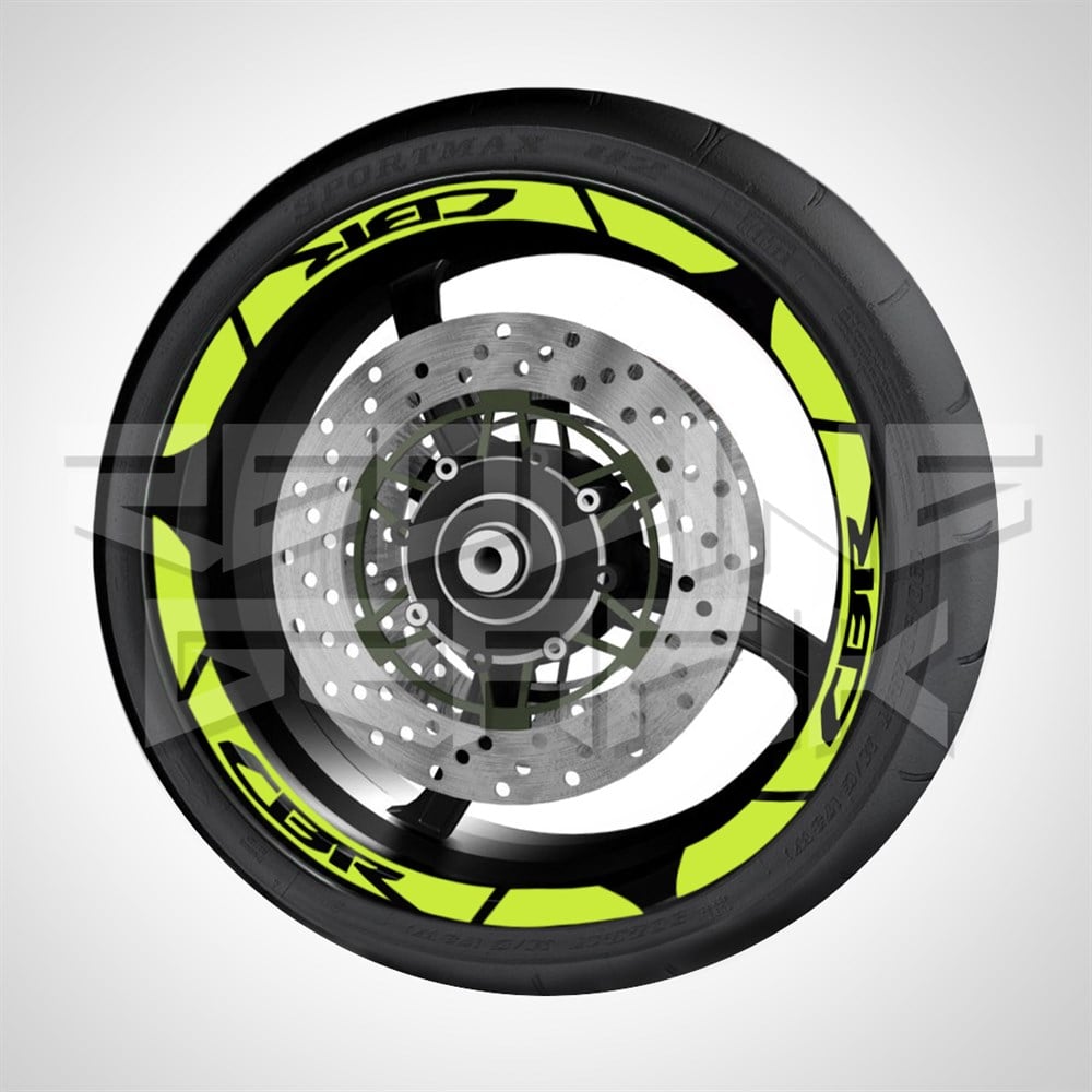 CBR FOSFORLU REFLEKTİF JANT ŞERİDİ FLORASAN SARI