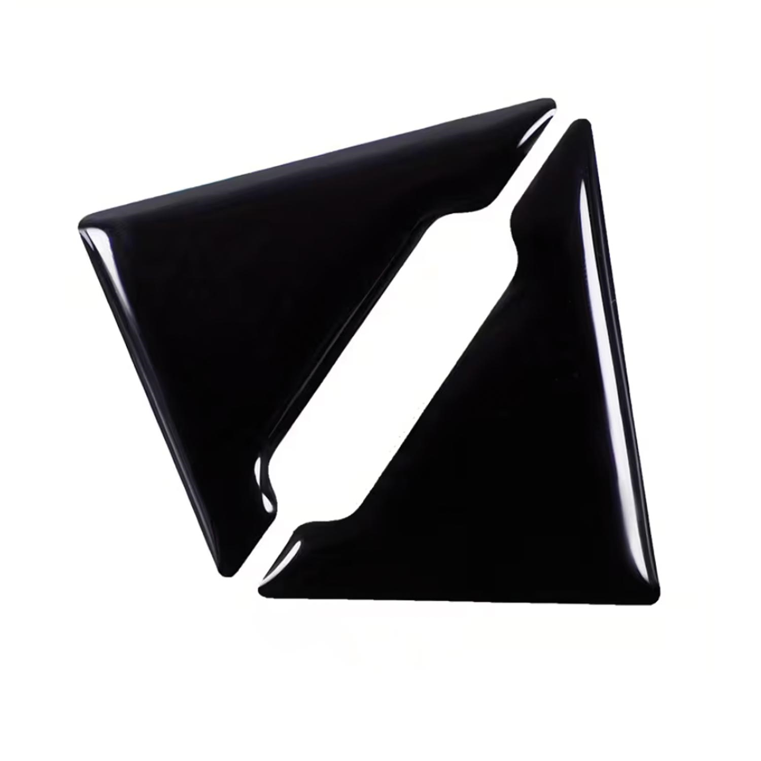 Universal 2 Adet Siyah Renk Araç Kapı Köşesi Koruma 3D Sticker Yapıştırma Etiket Redlinegrafik