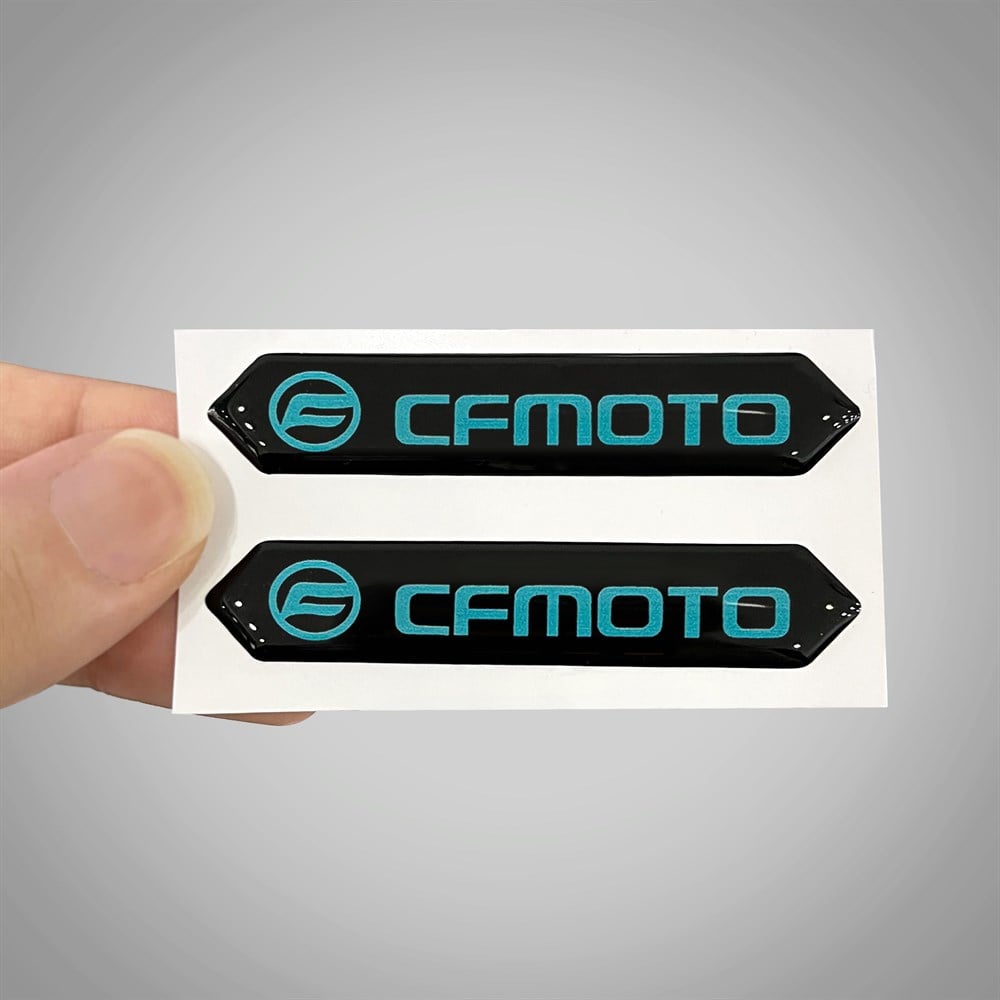 Cf Moto 3D  Arma Sticker Yapıştırma 2 Adet