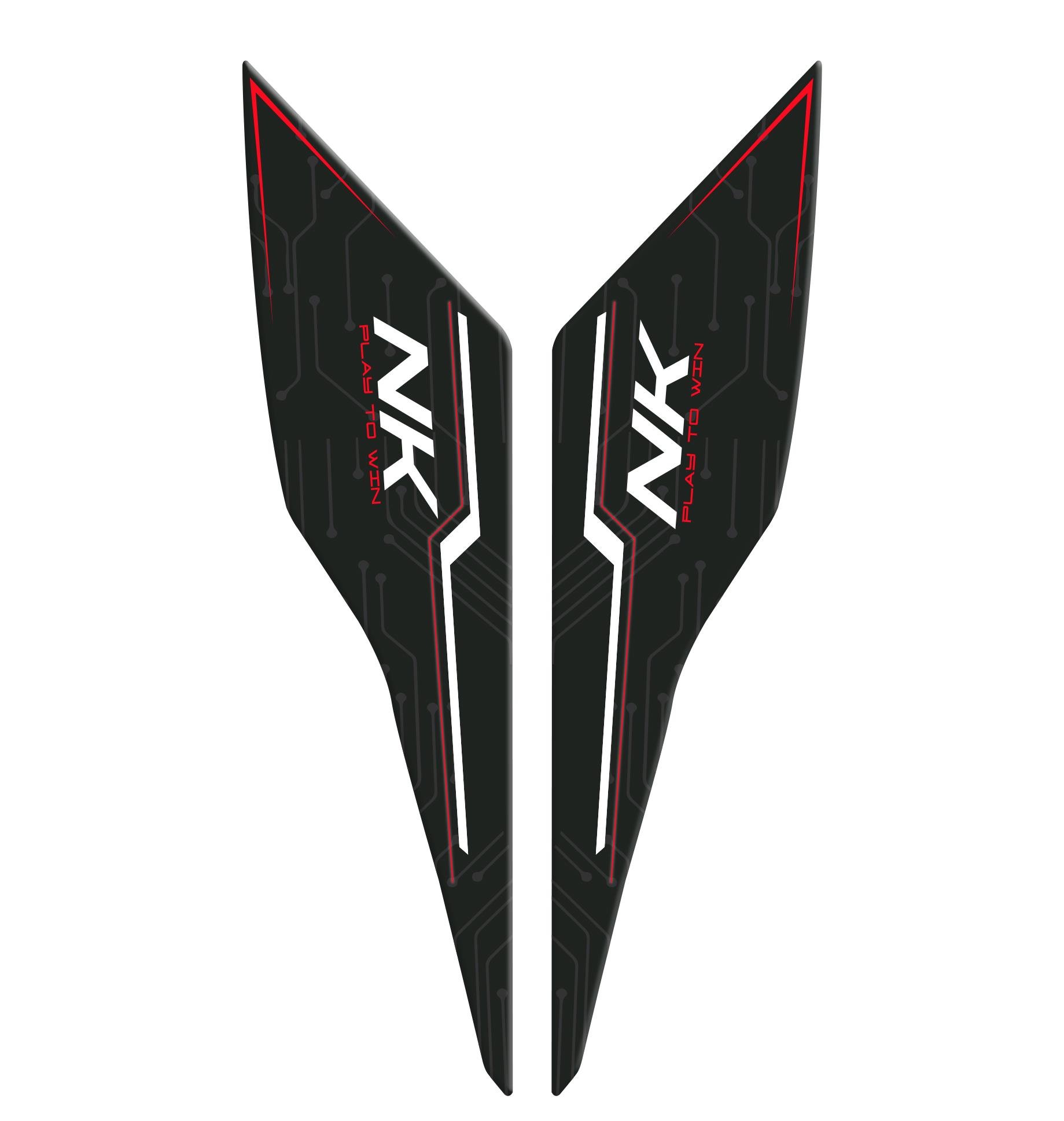 Cf Moto NK 250 2023 Uyumlu Kuyruk Pad Kırmızı Redlinegrafik