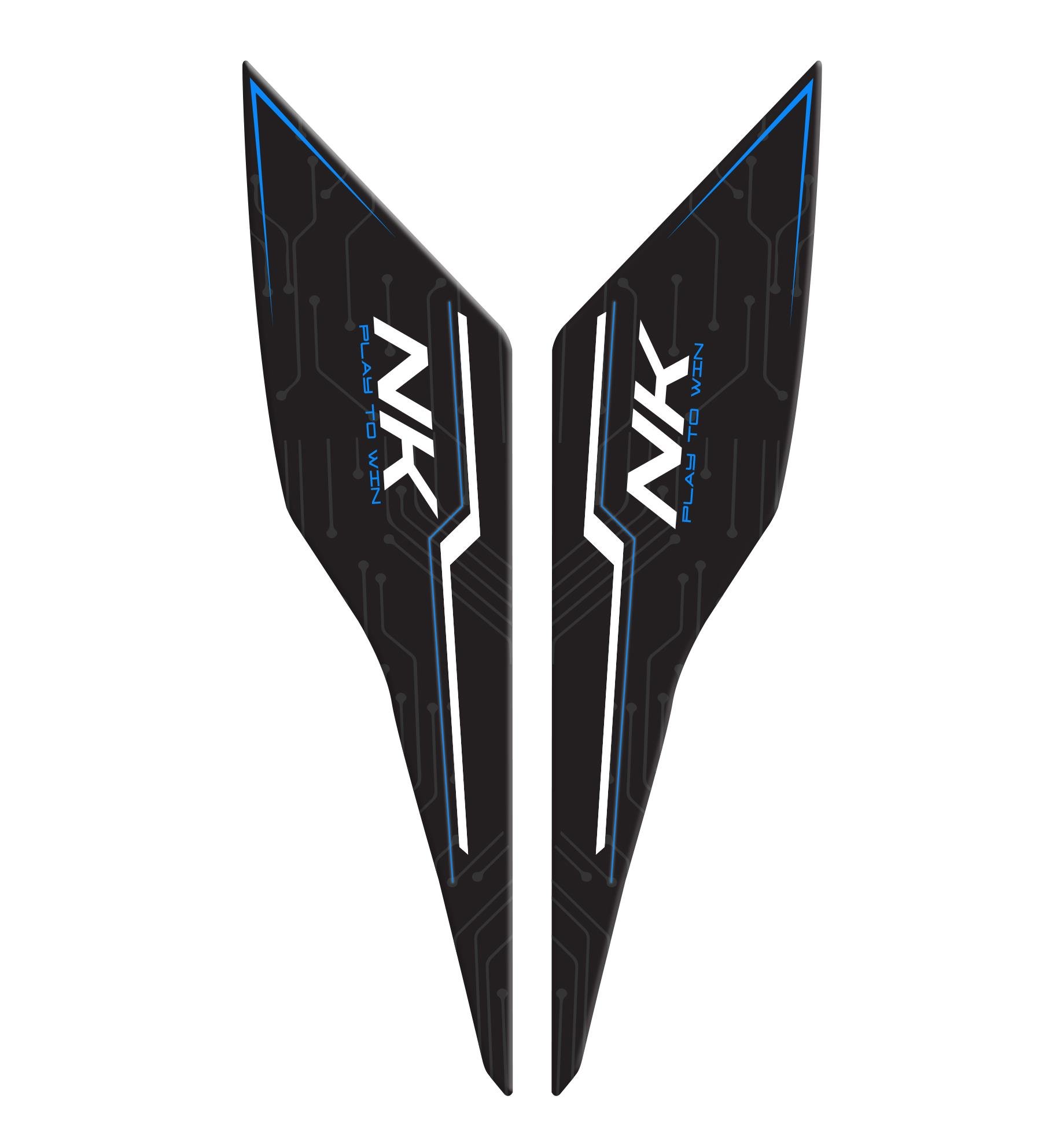 Cf Moto NK 250 2023 Uyumlu Kuyruk Pad Mavi Redlinegrafik