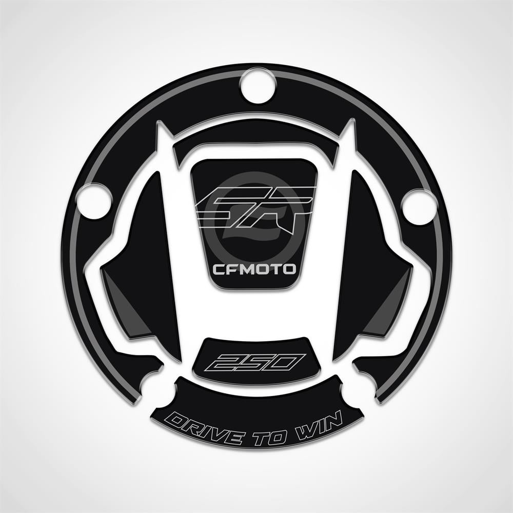 CF Motor 250 sr Siyah Gri Depo Kapak Pad Sticker