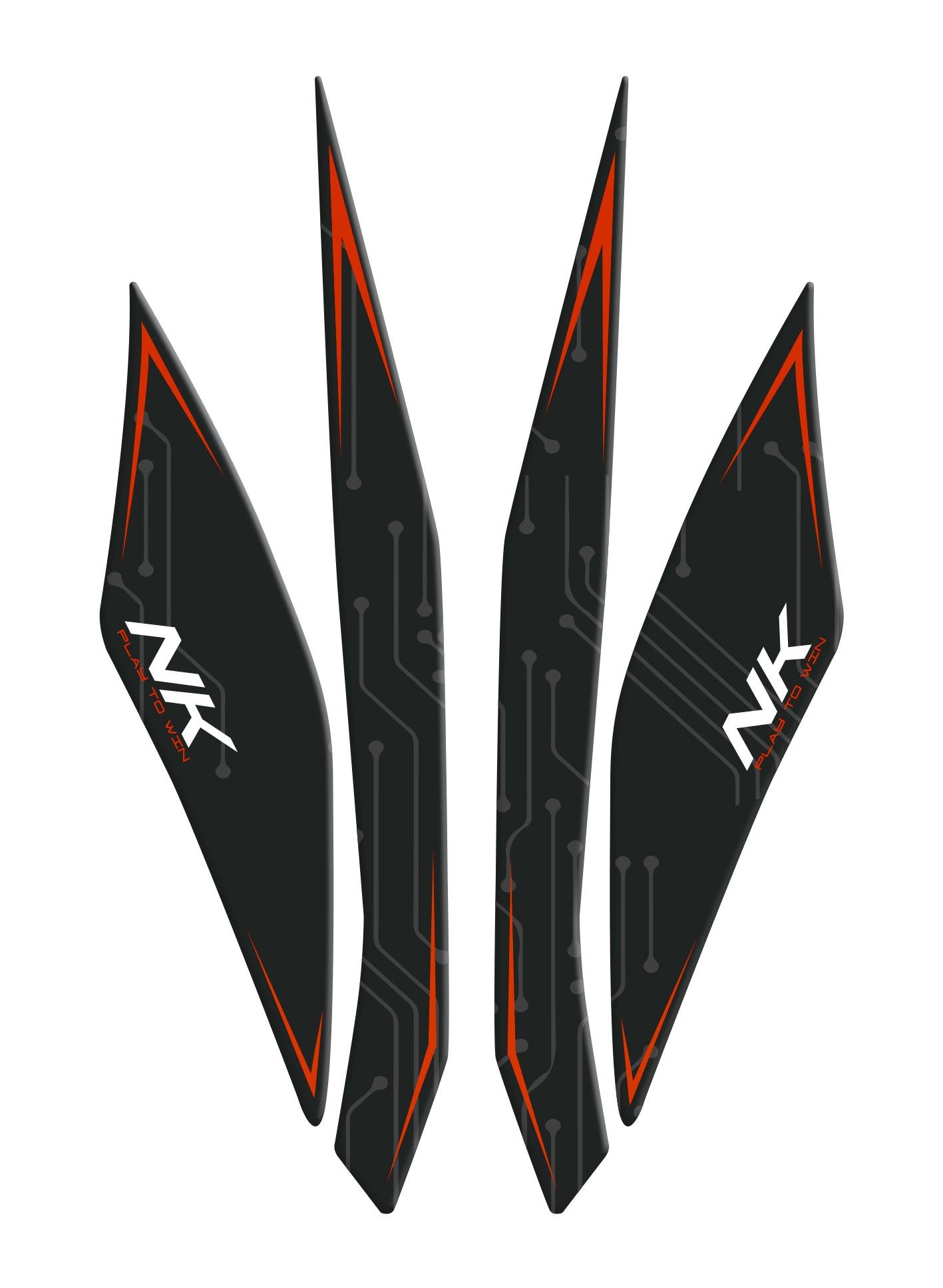 CFMOTO 2023 250 nk kırmızı kafa grenaj pad