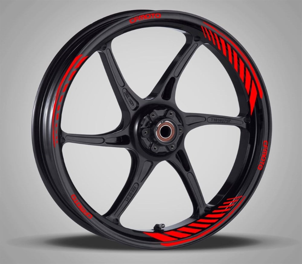 Cfmoto Full Kırmızı Jant Şerit Takımı