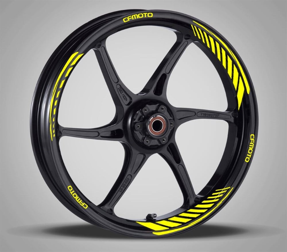 Cfmoto Sarı Full Jant Şerit Takımı