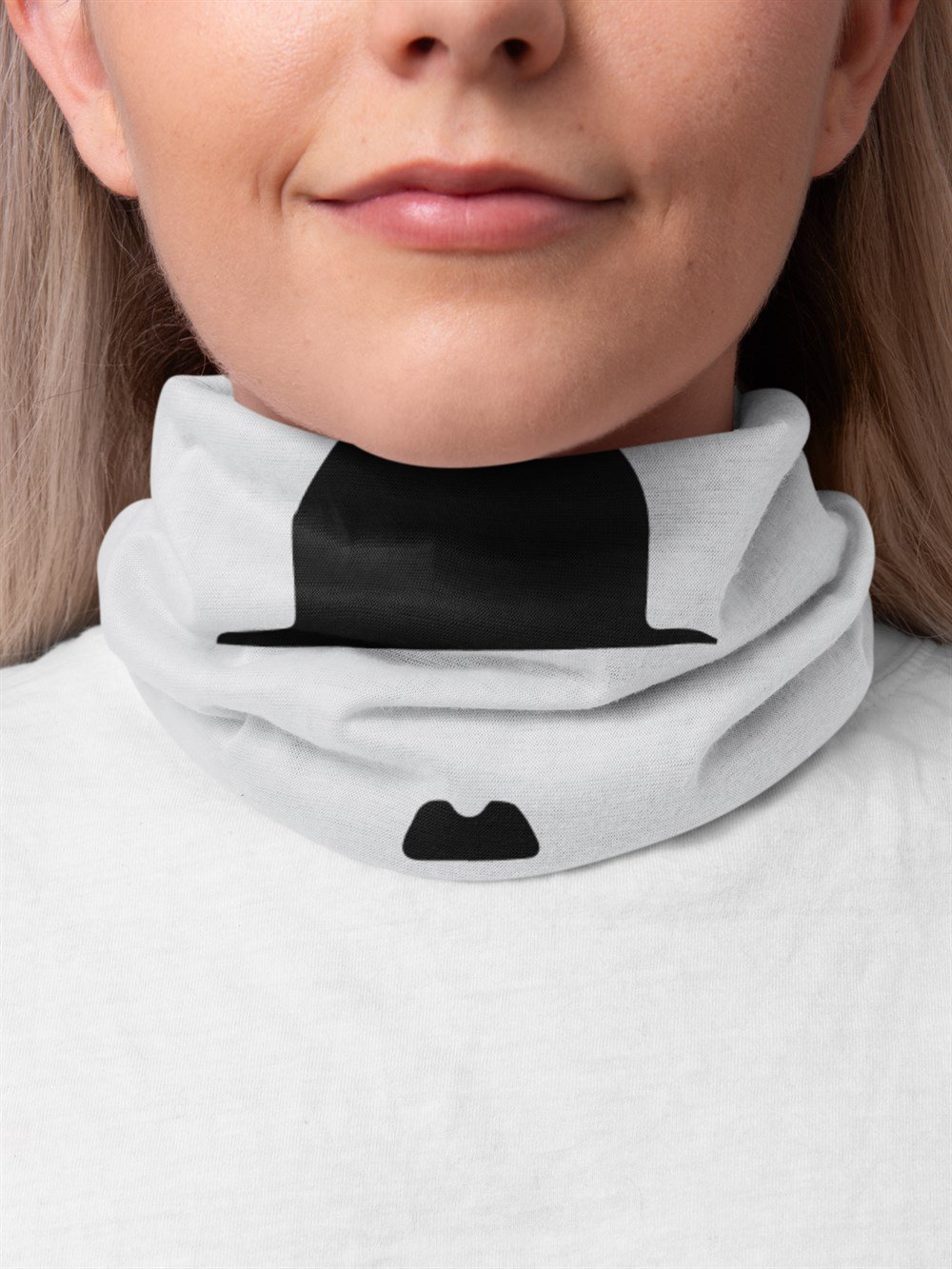 Charlie Chaplin Kadın Bandana Saç Bandı Toka Boyunluk