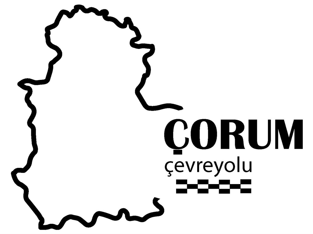 Çorum Çevreyolu Sticker - Ücretsiz Kargo 