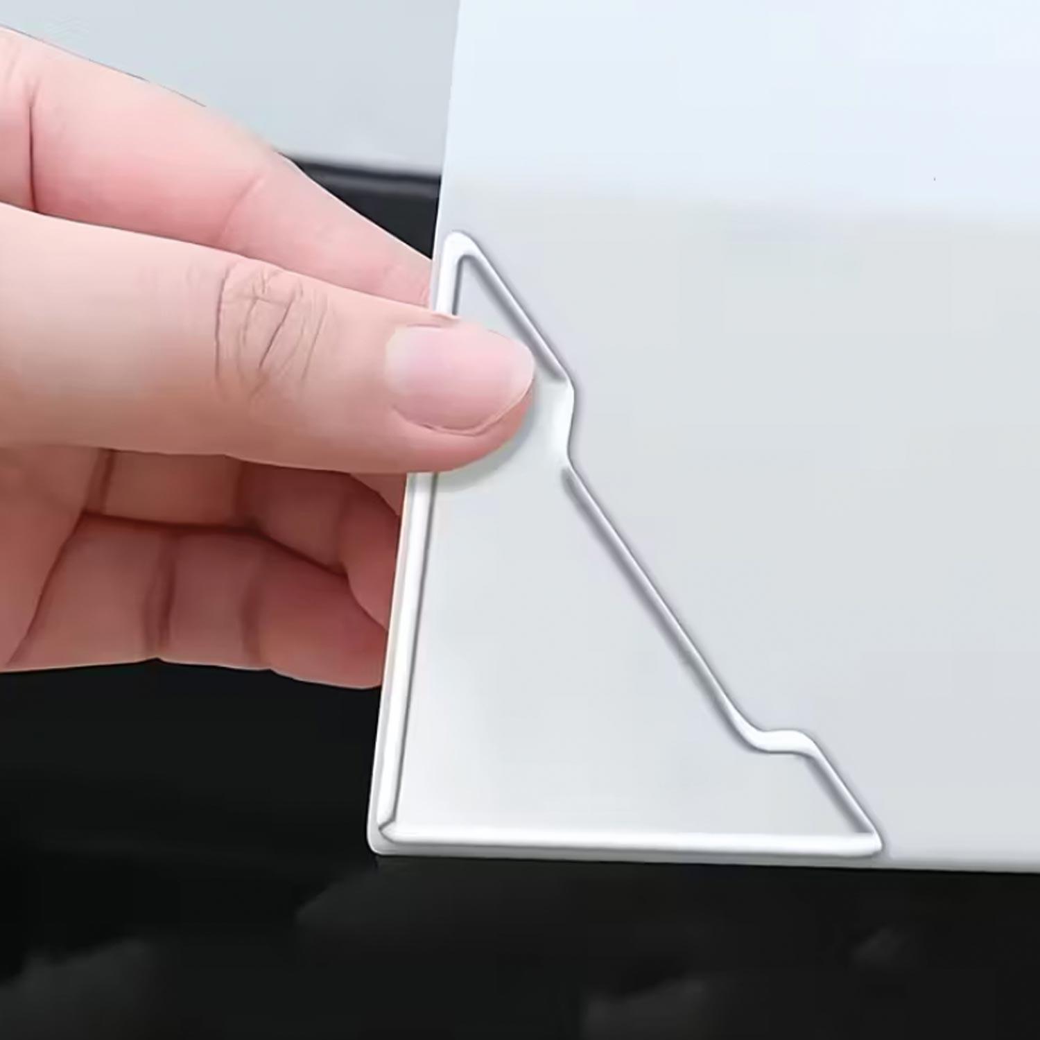 Universal 2 Adet Şeffaf  Araç Kapı Köşesi Koruma 3D Sticker Yapıştırma Etiket Redlinegrafik