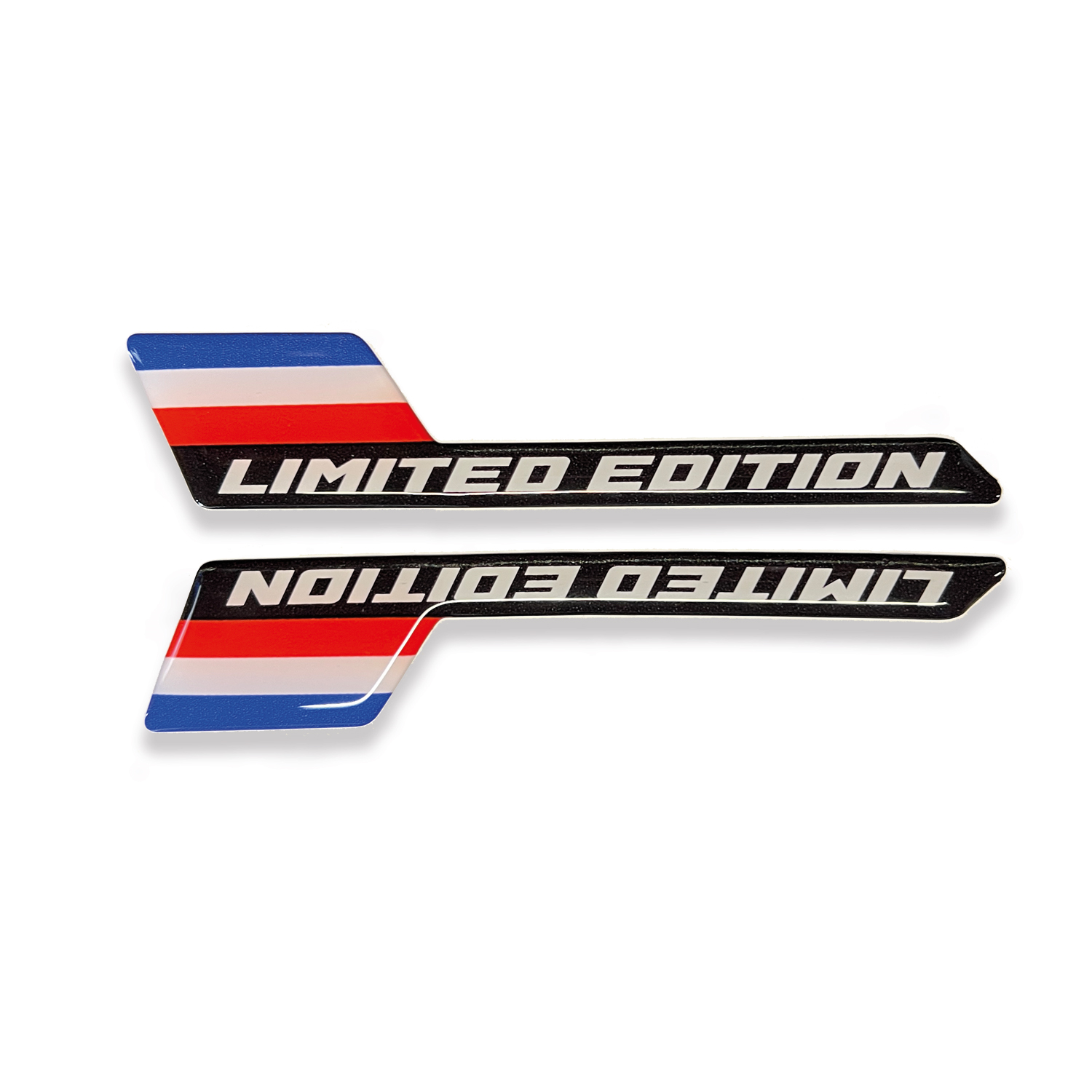 Fransız Bayraklı Limited Edition Sticker Arma 2 Adet 3D Universal