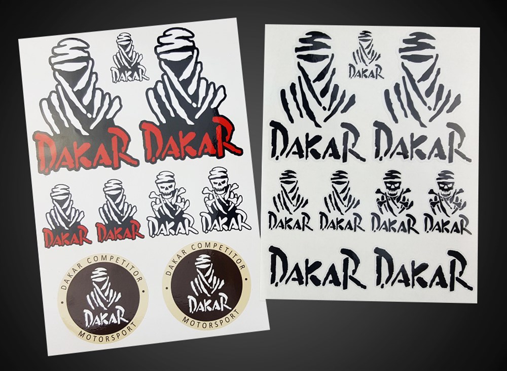 DAKAR 2li Sticker Set
