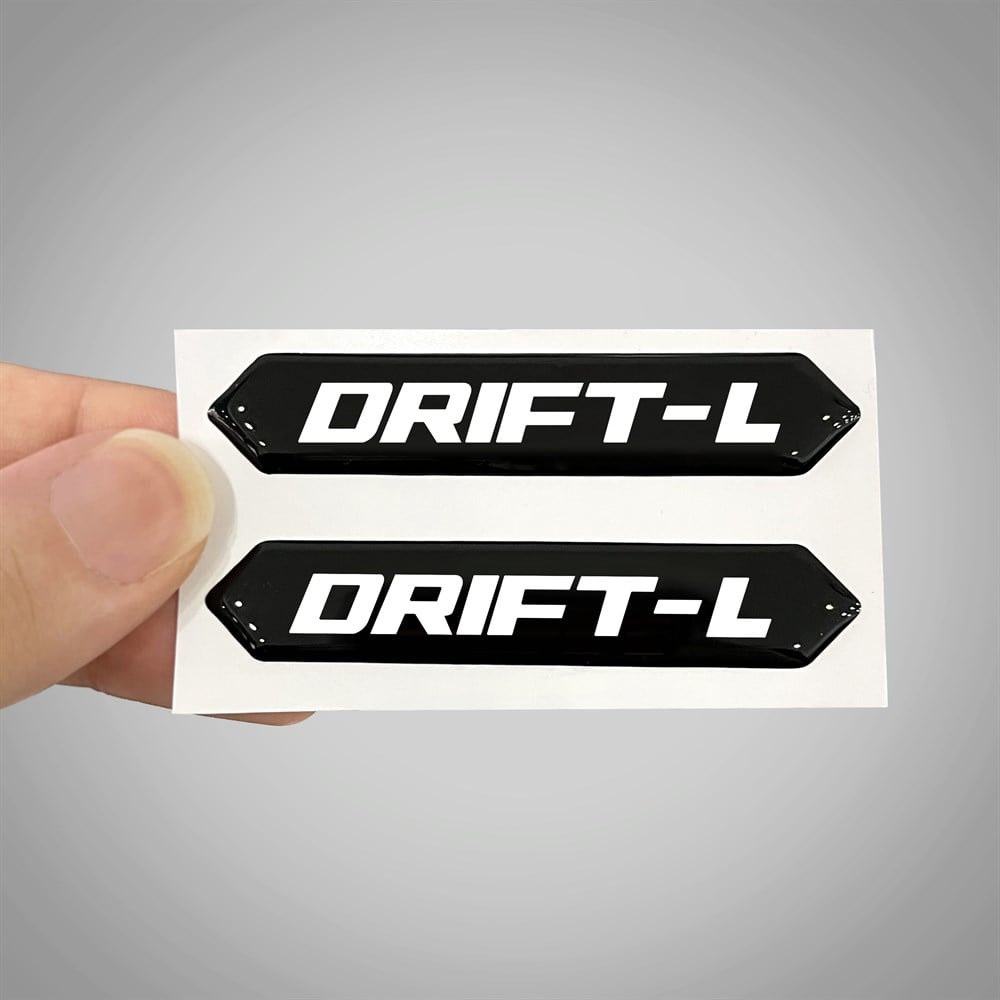 Drift l 3D Arma Sticker Yapıştırma 2 Adet