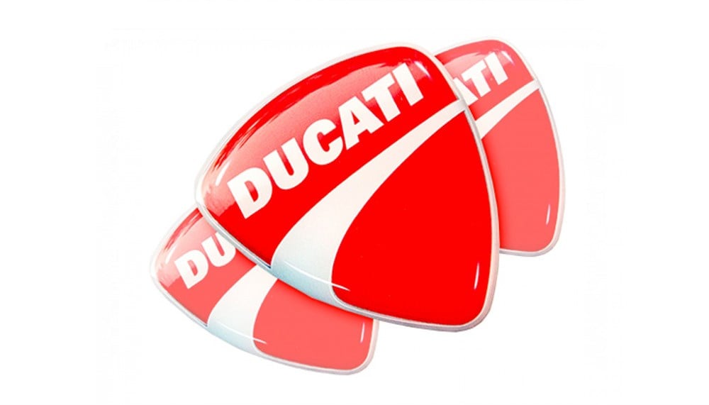 Ducati 3D Sticker 2 Adet