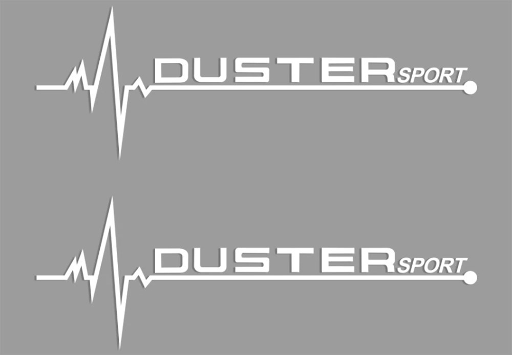 Duster Sport Oto Sticker 2 Adet