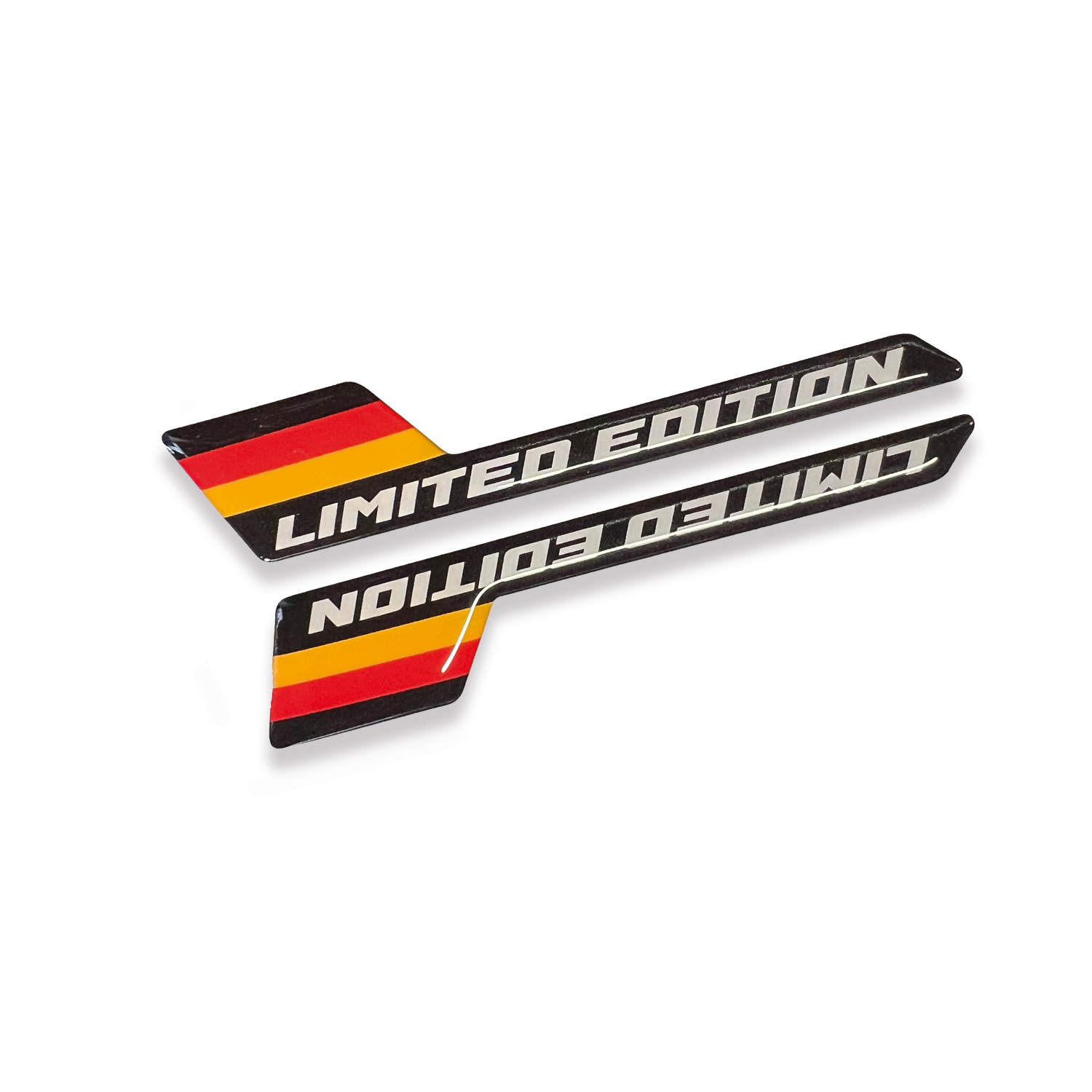 Alman Bayraklı Limited Edition Sticker Arma 2 Adet 3D Sticker Universal