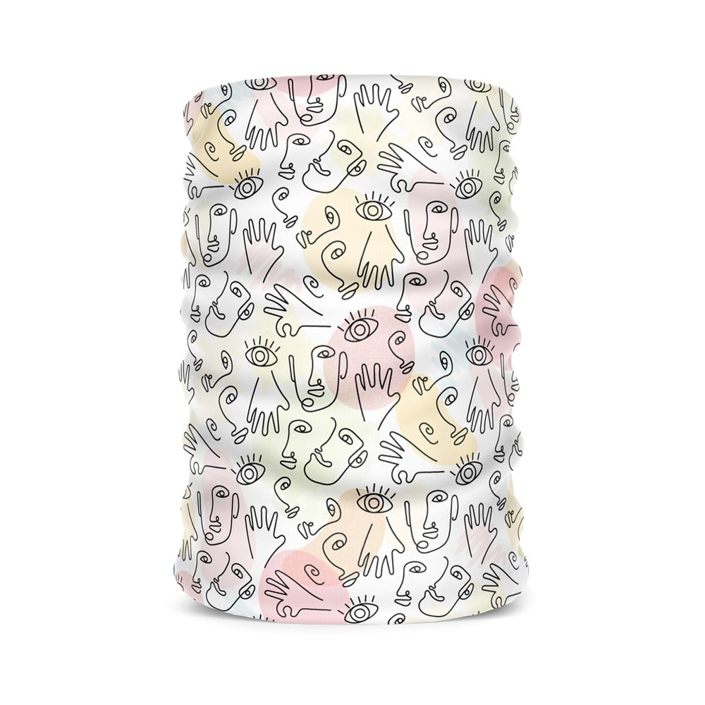 Effect Kadın Bandana Saç Bandı Toka Boyunluk