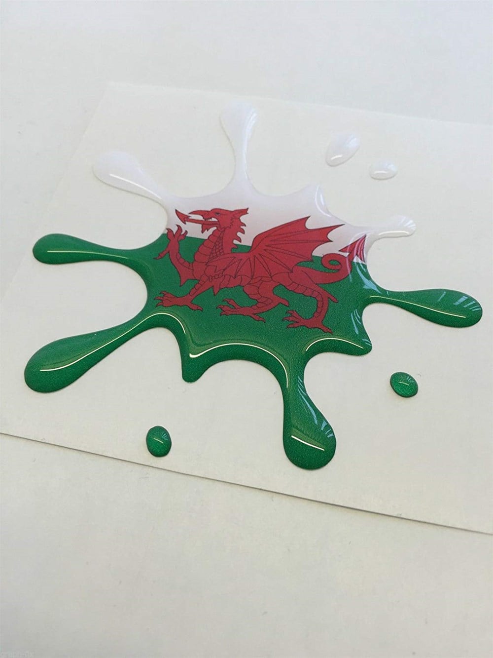 Ejderha Sıçrama 3D Sticker