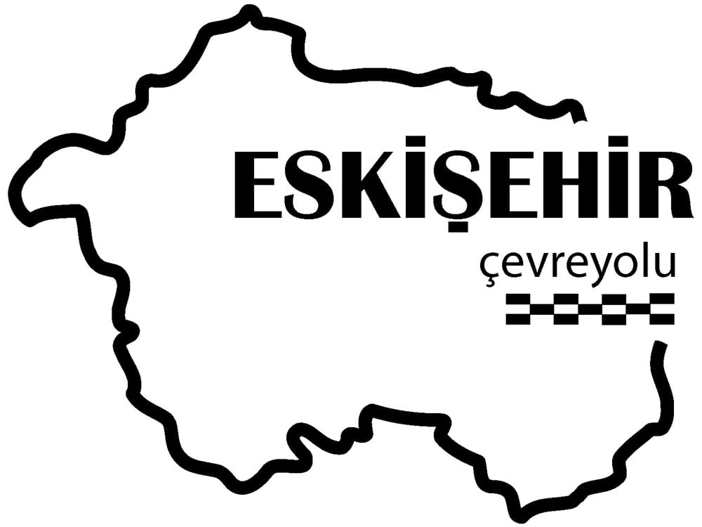 Eskişehir Çevreyolu Sticker - Ücretsiz Kargo 