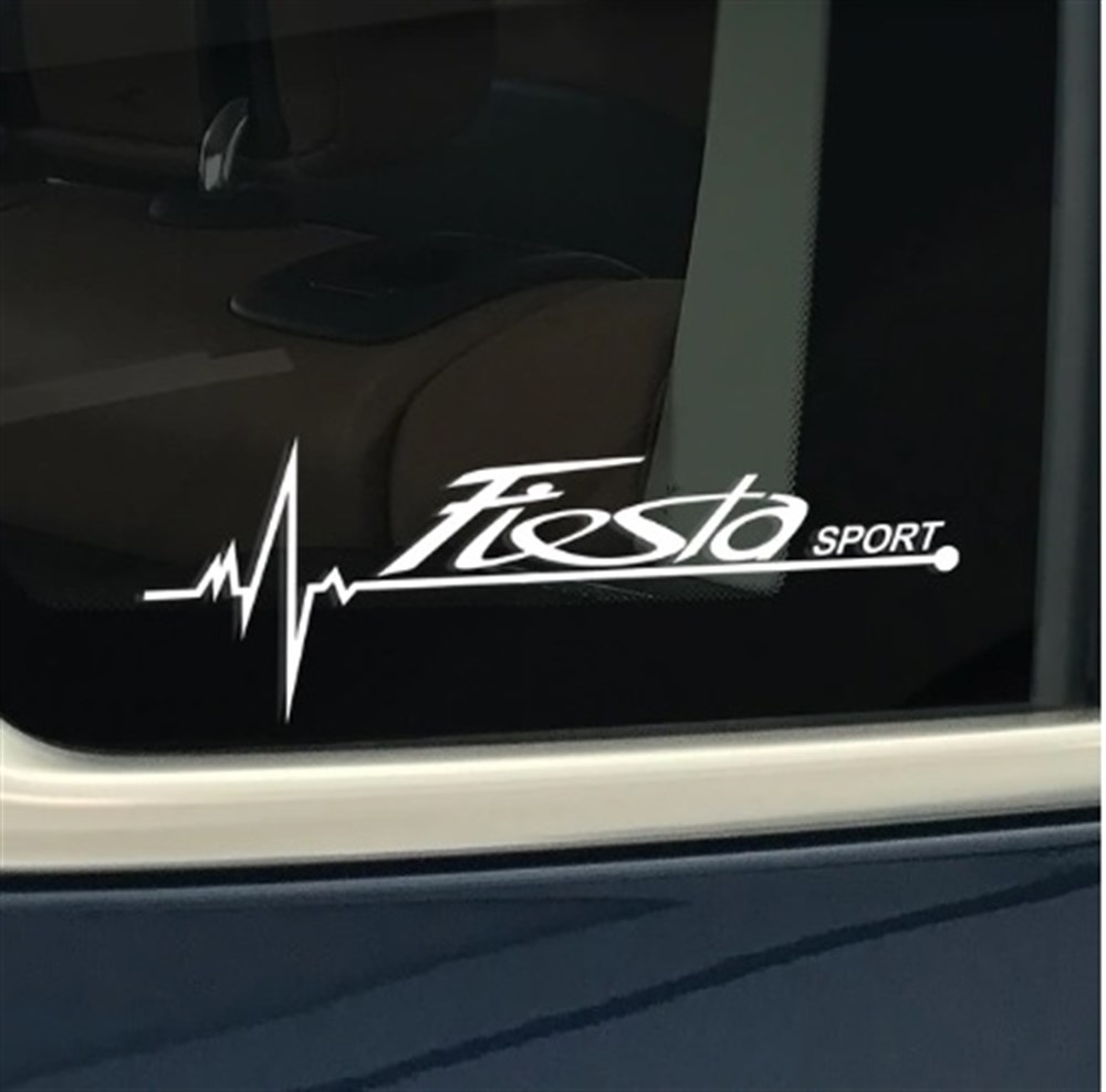Fiesta Sport Oto Sticker 2 Adet