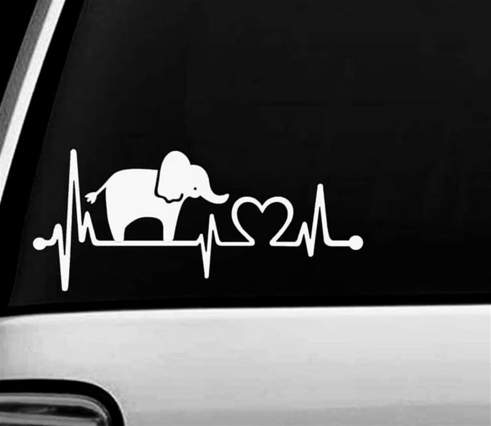Fil Kalp Oto Sticker Yapıştırma