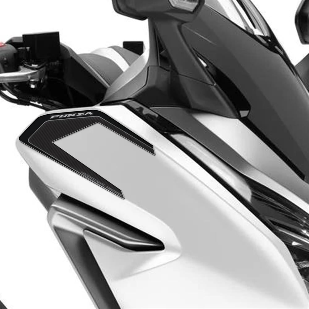 Forza 2018-2023 Kafa Grenaj Koruma Pad Sticker 3D Set Karbon