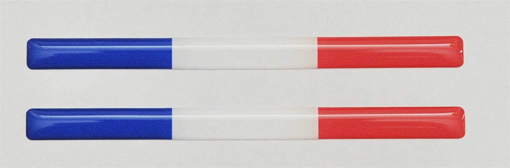 Fransız 3D Sticker 2 Adet