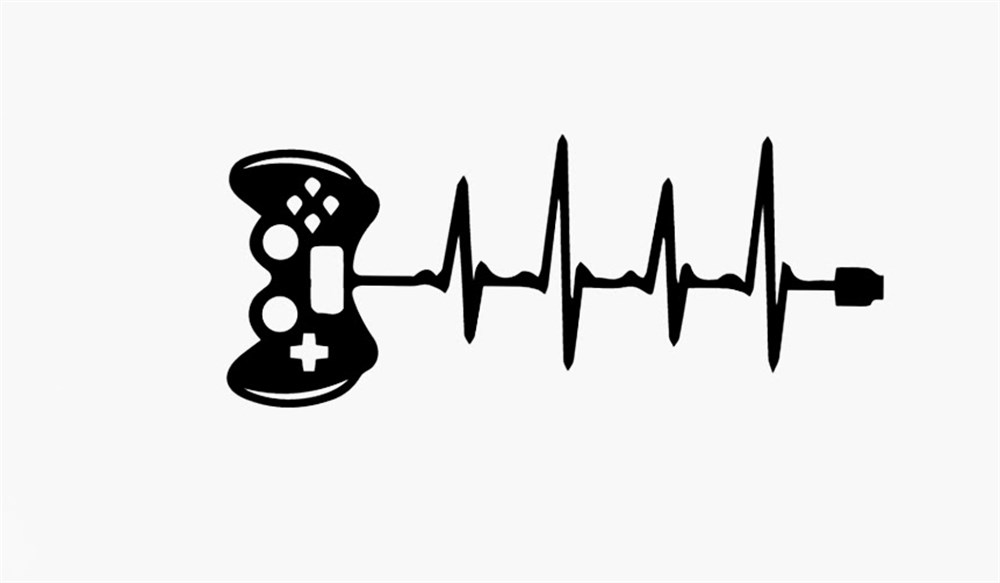 Gamer Health Sticker