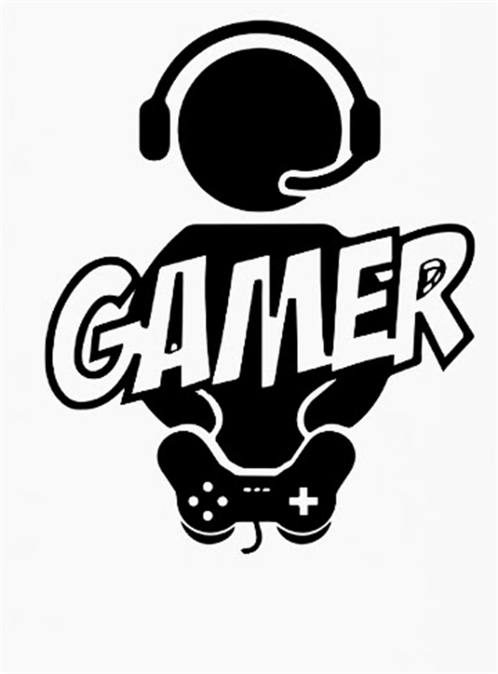 Gamer Music Sticker