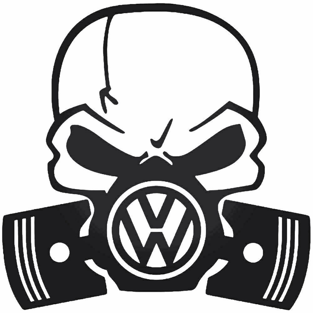 Gaz Maskeli Kuru Kafa Sticker
