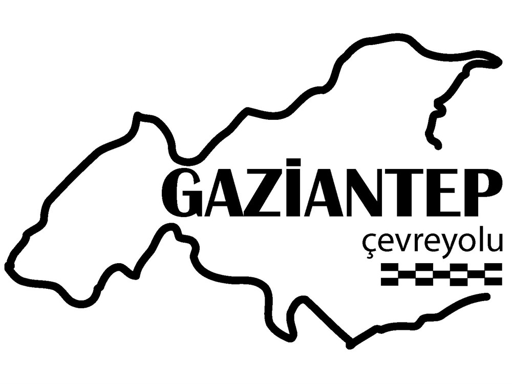 Gaziantep Çevreyolu Sticker - Ücretsiz Kargo 