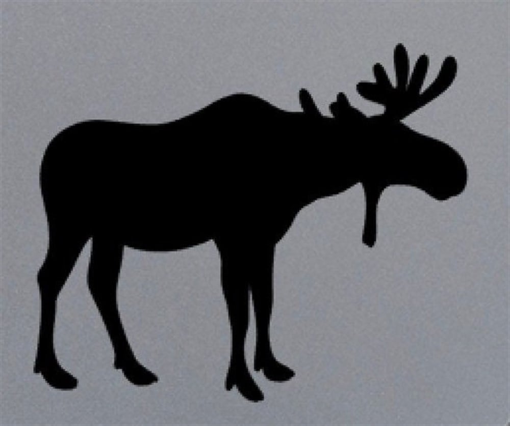 Geyik Siyah Sticker