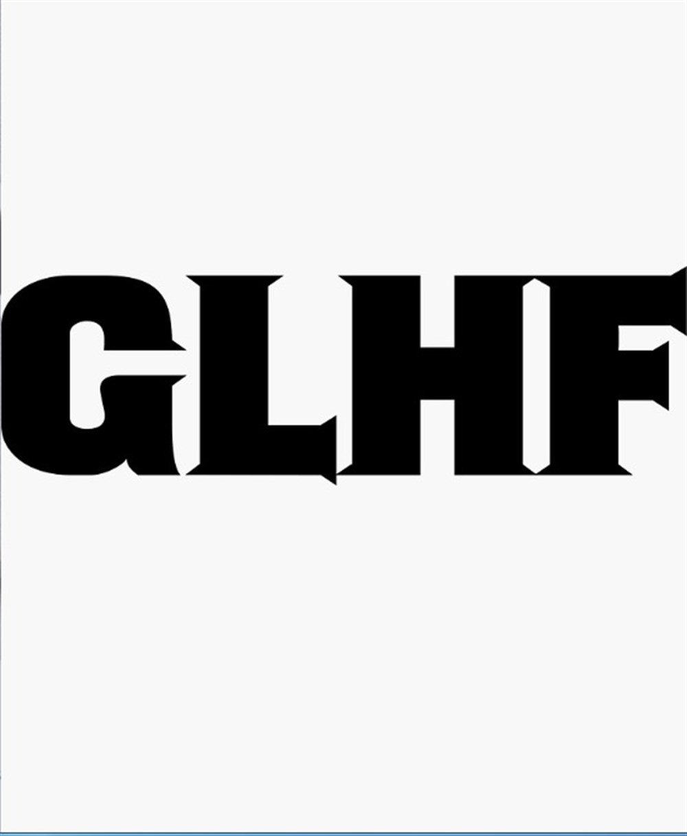 GLHF Sticker